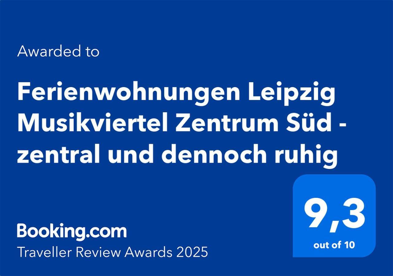 Ferienwohnungen Leipzig Musikviertel Zentrum Sued - Zentral Und Dennoch Ruhig 외부 사진